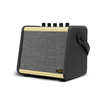 Amplificateur de guitare portable mini 15W avec réverbération et chorus intégrés, prise en charge de l'entrée audio et de l'enregistrement pour la maison et les performances quotidiennes