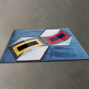 Carreaux de moquette 3D personnalisés à caractéristique numérique Tapis de sol de haute qualité exquis faits à la main - Product Image 5
