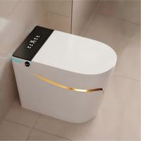 Vasque de toilette intelligente électrique de luxe moderne avec télécommande pour hôtels et complexes hôteliers de luxe