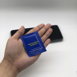 Emballage personnalisé de lingettes de nettoyage de lentilles jetables <span class=keywords><strong>sans</strong></span> <span class=keywords><strong>alcool</strong></span> pour lunettes - Product Image 3