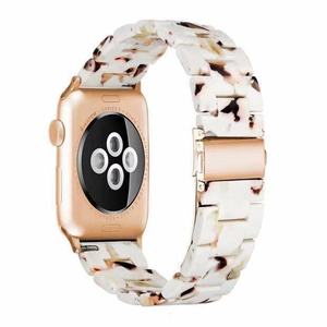 Reloj inteligente a la moda para mujer, pulsera de resina de varios colores para <span class=keywords><strong>Apple</strong></span> <span class=keywords><strong>Watch</strong></span>, <span class=keywords><strong>todas</strong></span> <span class=keywords><strong>las</strong></span> <span class=keywords><strong>Series</strong></span> 7, 6, 5, 4, 3, 38/40mm, 42/44mm - Product Image 4