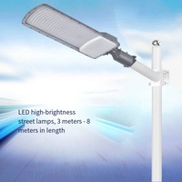 Lampadaire LED extérieur étanche 50W 100W 150W pour cour, parking, éclairage paysager, projecteur haute luminosité