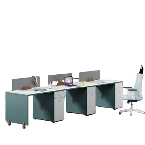 office table modern computer desks staff furniture modern design