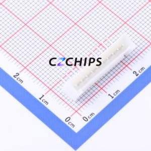 HC-HY-10AW Wire-to-Board Pin Header Bent Lead Through Hole,P=2mm Connector 1x10P 2mm Right Angle Insert HY - Product Image 1