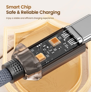 Hot bán trong Latin thị trường Mỹ nylon bện USB C Loại C PD nhanh chóng sạc cáp dữ liệu cho điện thoại di động sạc cáp - Product Image 4