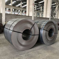 Bobines de tôle d'acier au carbone laminées à chaud et à froid, noires huilées, ASTM A36 Q195 Q235B S235jr Hr HRC HS Code, qualité supérieure, prix usine