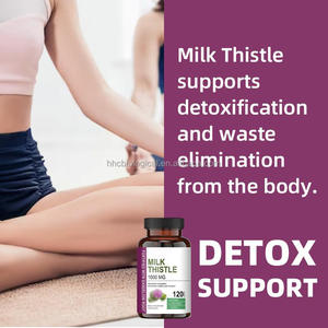 1000mg Milk Thistle Extract Capsules with <b>Dandelion</b> Root Liver Health Cleanse Antoxidant Vegetarian Capsules - Product Image 5