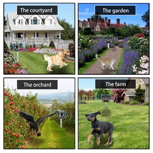 Máy Đuổi Siêu Âm Ngoài Trời Máy Đuổi Chim Hoang Dã Chuột Mèo Chạy Bằng Năng Lượng Mặt Trời Chống Nước Mạnh Máy Đuổi Động Vật Siêu Âm - Product Image 4