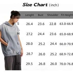 Camiseta sin mangas con capucha para hombre, estilo casual, lavada, de color liso, con bolsillo canguro, corte holgado - Product Image 6