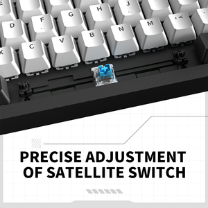 New Hot Swappable Mini Mechanical Gaming <b>Keyboard</b> RGB Backlit Wired <b>USB</b> 2.0 98 Keys Red Switches Ultra Thin for PC Laptop Mechan - Product Image 3