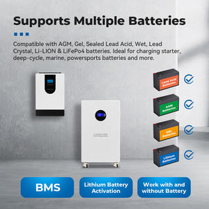 24V 하이브리드 태양광 인버터 UPS 3.6KW 순수 정현파 단상 오프그리드 인버터 (리튬 배터리 지원) - Product Image 4