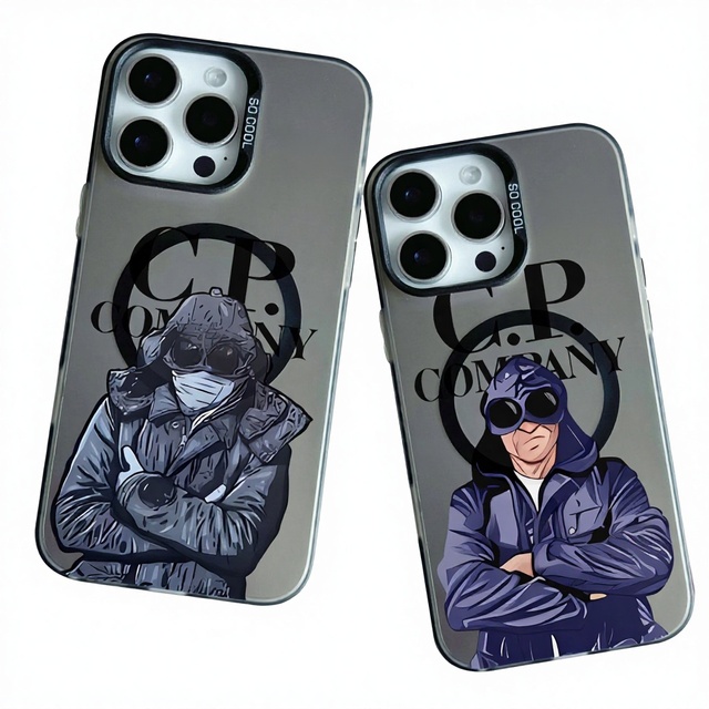 Hot Selling PC Gradient Color Shockproof UV Painted Case for Xr/XS/11/12/13/14/15/16 Pro Max IMD Personalized New Trend