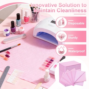 Disposable Waterproof Water-Absorbing Nail Table Mat Pad Manicure Salon Desk Protector Cleaning Tool Wholesale Bulk - Product Image 2