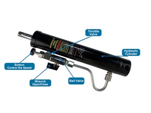 Cilindro Idraulico per Sollevamento Sega a Nastro - Product Image 3