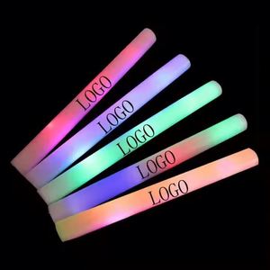Barra de Espuma Luminosa LED con Logotipo Personalizado, Barra Luminosa Intermitente, Barra de Espuma Luminosa para Conciertos, Bodas y Fiestas - Product Image 1