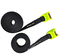 9ft 12ft 15ft Silicone Caoutchouc Tie Strap Lock Boucle Housse De Protection Waterplay Surf Outil Accessoire pour SUP Kayak Canoë Rack