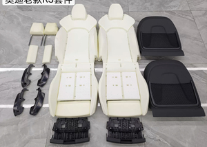 Fundas de Asiento de Diseño RS6 y Tapicería de Cuero de Repuesto para Todos los Modelos <span class=keywords><strong>Audi</strong></span> A3 A4 A5 A6 A7 A8 S3 S4 S5 S6 S7 S8 - Product Image 6