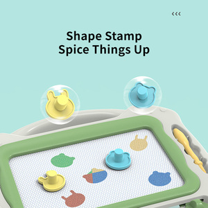 ขายส่งหรูหราที่กําหนดเองการศึกษาสีแม่เหล็กกราฟฟิตี WordPad ตารางกระดานวาดภาพ Wordpad ตารางสําหรับเด็ก - Product Image 4