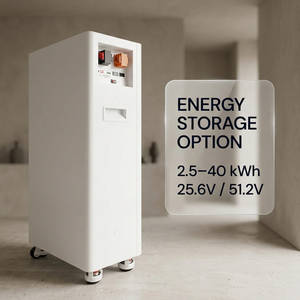 Batterie de Stockage d'Énergie Domestique LiFePO4 15kWh 51.2V, Murale, Écran LCD, BMS Intégré, CAN RS485 RS232, OEM Marque Privée - Product Image 6