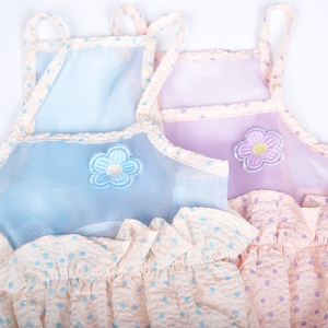 Vestiti per cani-vestito da principessa per gatti sottile primavera/estate all'ingrosso, gilet e bretelle per cani di piccola taglia-abbigliamento per animali domestici Teddy - Product Image 3