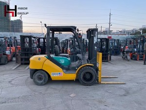 יפן בשימוש 3 טון komatsu מלגזה דיזל מופעל FD30-16 FD30T-16 פעולה ידנית - Product Image 6