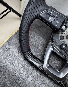 <span class=keywords><strong>Volante</strong></span> de Fibra de Carbono Personalizado Compatible con <span class=keywords><strong>Audi</strong></span> <span class=keywords><strong>A4</strong></span> B9 A5 B9 2017-2026, <span class=keywords><strong>Volante</strong></span> <span class=keywords><strong>S</strong></span> <span class=keywords><strong>Line</strong></span> - Product Image 4