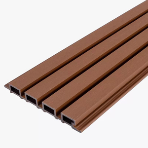 Modern Design 3D WPC Wall Cladding <strong>Outdoor</strong> Wood Plastic Composite Decorative Wall Panels - Product Image 1