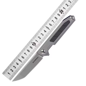 Bán hàng nóng thiết kế mới sanrenmu 1162 14c28n lưỡi 3Cr13 xử lý khung khóa titan ngoài trời gấp túi dao - Product Image 2