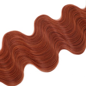 <span class=keywords><strong>GLADYS</strong></span> Extensiones de Cabello de Fibra Natural Rubio Blanco Suave de Alta Temperatura de 26 Pulgadas/30 Pulgadas, Ondulado Bio, Paquetes de Tejido de Cabello - Product Image 3