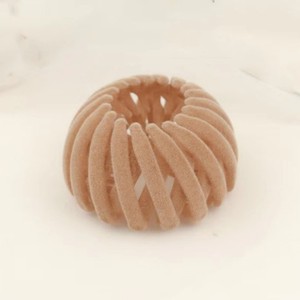 Plastic <b>Bird's</b> <b>Nest</b> Plate Hairpin Expandable Ponytail Holder <b>Hair</b> Holder <b>Bird</b> Velvet <b>Nest</b> Magic <b>Hair</b> Claw <b>Clip</b> for Girls - Product Image 6