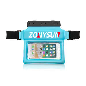 Riñonera profesional Universal de TPU de una pieza, bolsa seca flotante ajustable para exteriores, traje de baño con bolsa impermeable para teléfono móvil - Product Image 4