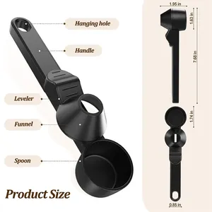 Cuchara Medidora de Café Reutilizable a Prueba de Fugas, Cuchara para Medir Proteínas en Polvo, Cuchara Deslizante para Leche y Suplementos, Ideal para Bares y Gimnasios - Product Image 4