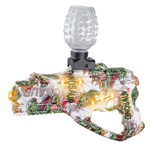 Jouet pistolet à eau graffiti électronique rechargeable en plastique - Product Image 1
