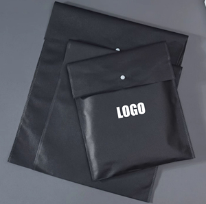 High Quality Customizable Clothing <b>Packaging</b> Bag Hidden Buckle Eco-Friendly Reusable <b>Textile</b> <b>Packaging</b> Custom LOGO for Shopping - Product Image 4