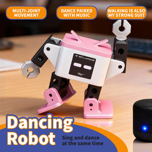 Robot intelligent programmable par IA avec fonction de chat vocal, apprentissage interactif, chant et danse, jouet électronique en plastique pour les 8-13 ans - Product Image 6