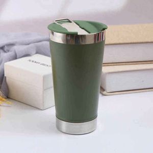Mug à bière moderne en acier inoxydable - Isolation sous vide anti-fuite - Product Image 4