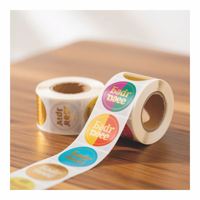 Neues Produkt Gold Foiled Embossed Gel Dome Epoxy Aufkleber