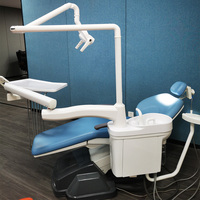 HEALICOM Spot Nouveaux produits Chaise d'examen dentaire électrique silencieuse contrôlée par ordinateur Chaise de traitement dentaire