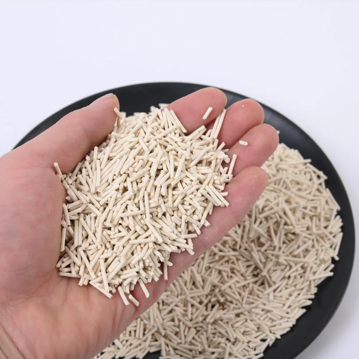 6 l 1,5 mm 2,0 mm 2,5 mm chinesische fabrik anhäufung großhandel sand tofu katzenklo katzenklo sand