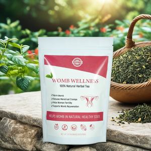 Té de Hierbas 100% Natural Chinaherbs para el Útero, Cólicos Menstruales, Calentamiento Uterino, Belleza, Delicioso Té de Rosas en Bolsitas - Product Image 1