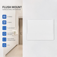 Boîtier de distribution de disjoncteurs encastré en plastique JINHAI de haute qualité, 12 voies, indice de protection IP30, 220V-380V, 18A-150A