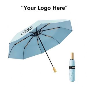 Nuevo Paraguas Plegable con Protección UV para Mujer, Diseño Fresco y Compacto, Totalmente Automático, para Adultos - Product Image 4