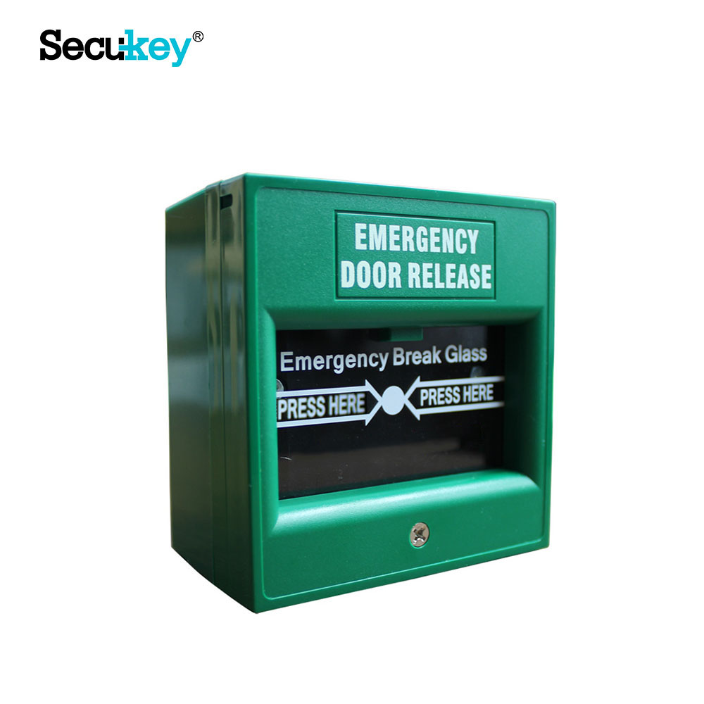 Разрыв стекла пожарный аварийный выход переключатель кнопка спуска двери