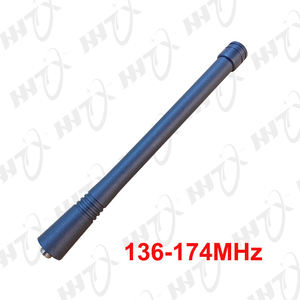 GP88 DP1000 GP340 Motorola Замена 1/4 волны UHF 400-470 МГц резиновая радиоантенна, рация - Product Image 2