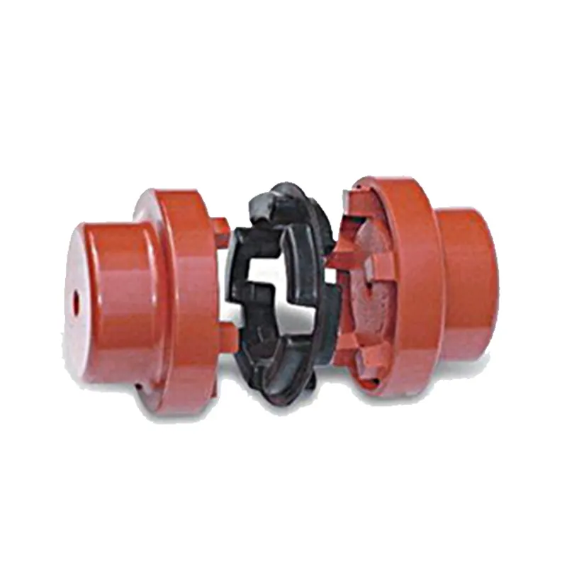 Cast Iron Steel Normex Flange Shaft Flexible Nm Coupling With Rubber Pu Element For Pump Motor