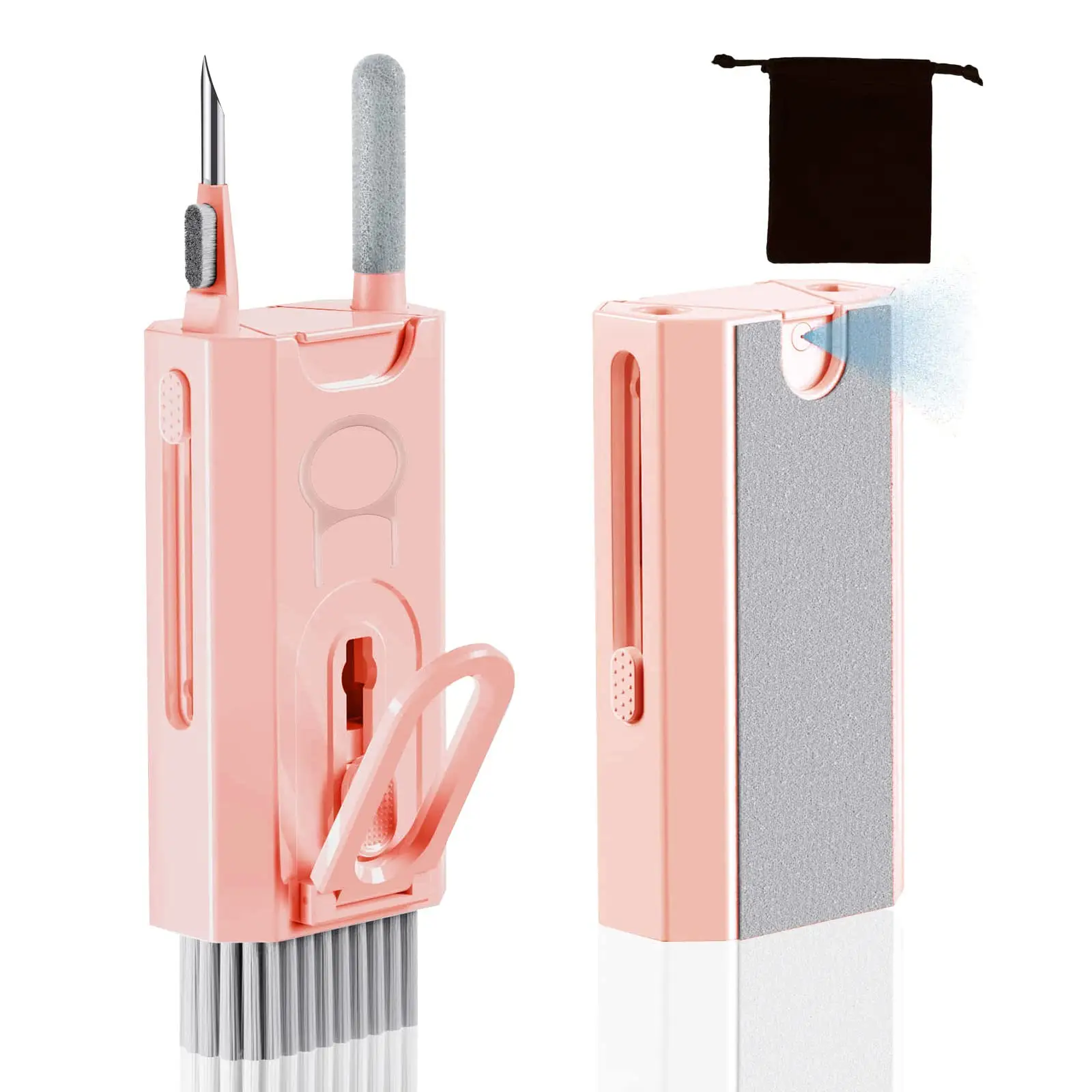 Digital Camera Headset Mobile Phone Laptop Keyboard Clean Pen Set Clean Brush Shaft Puller Cleaner 8 in 1 Cleaning Tool