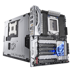 Carte mère de jeu GIGABYTE X399 DESIGNARE <span class=keywords><strong>EX</strong></span> avec chipset AMD X399 SocketTR4 d'occasion, prend en charge les processeurs AMD Ryzen Threadripper - Product Image 2