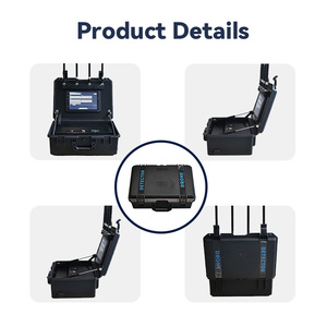 Mallette de détection d'UAV portable de 5km Dispositif de positionnement et de suivi de drone de type 300 + - Product Image 6