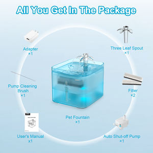 Rin333 L tomtomutomatic et rinrineeder ARGE apapacity Cat og Water ounountains with LEight ght - Product Image 2