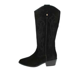 Botas de media pantorrilla para mujer Carmela, color negro, altura del tacón 37 - Product Image 1